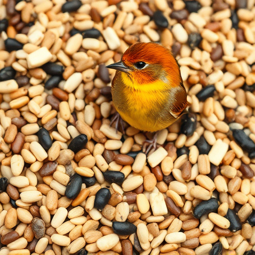 Assorted top-rated bird seed mixes UK