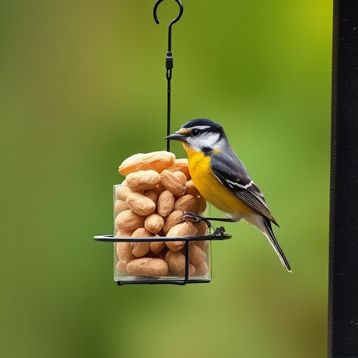 Bag of premium peanuts for wild birds