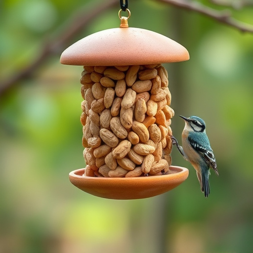 Bag of premium peanuts for wild birds