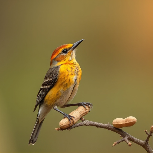 Nurturing Wild Birds with Premium Safe Peanuts for Garden Feasts