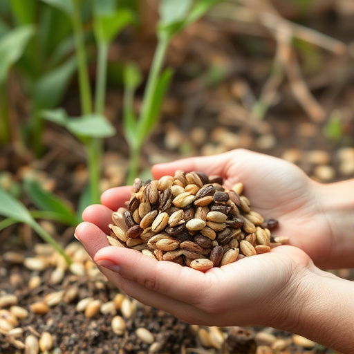 Bags of mixed bird seed varieties