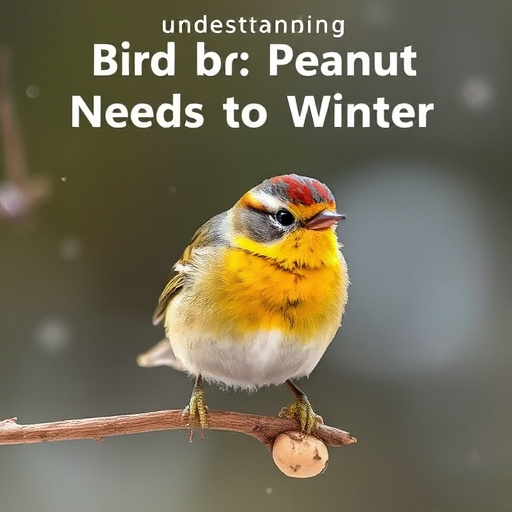 Bird eating peanuts from feeder