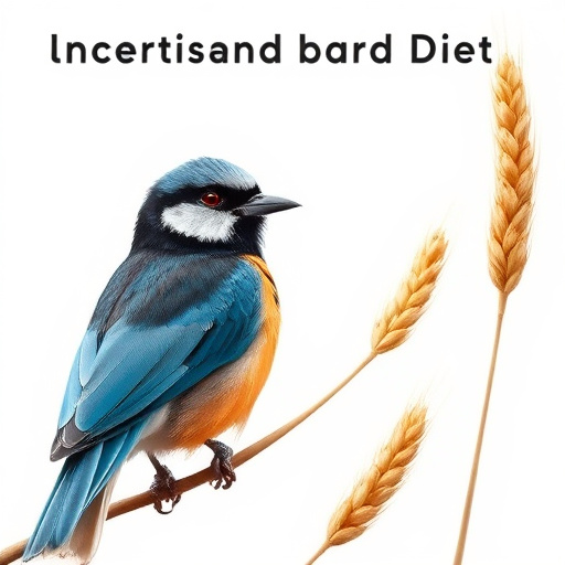 Bird food mix for sensitive birds