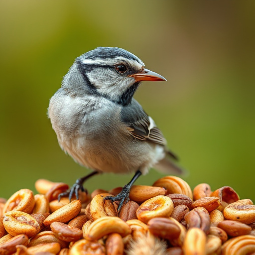 Bird food mix for sensitive birds