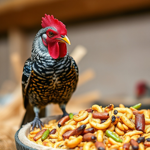 Bird food packets with price labels