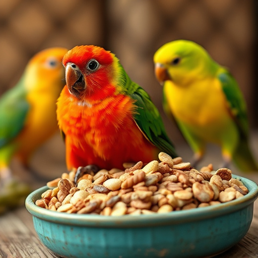 Bird food subscription with promotional offer