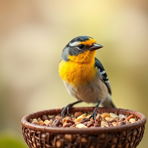 Bird food subscription with promotional offer