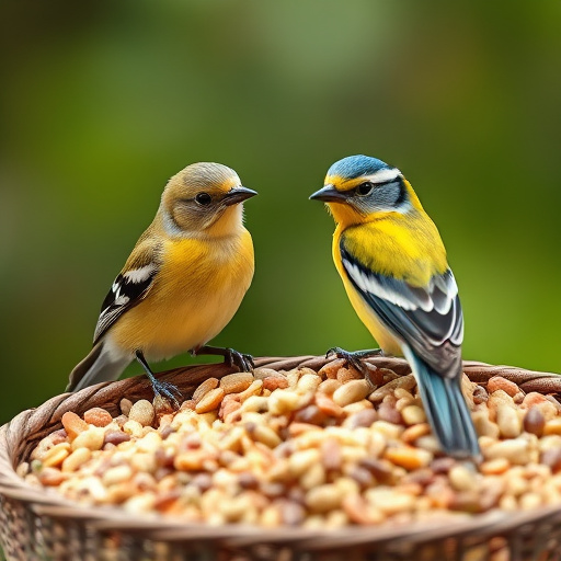Bird food subscription with promotional offer