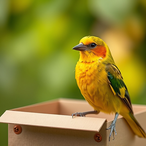 Bird food subscription with promotional offer