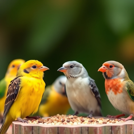 Bird food subscription with promotional offer