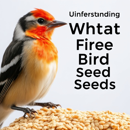Bird seed mix for wheat-sensitive birds