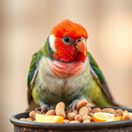 Birds drinking from clean bird bath
