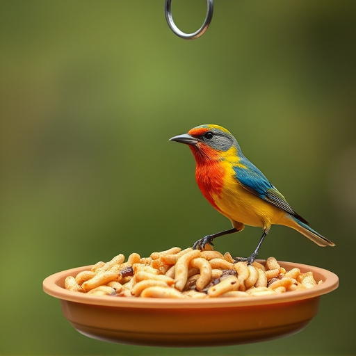 Caged Mealworm Feeders: Enhance Wild Bird Dining Experience