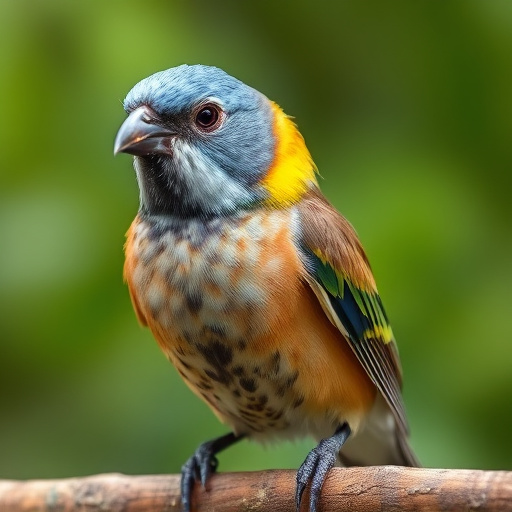 Birds feeding on sunflower hearts