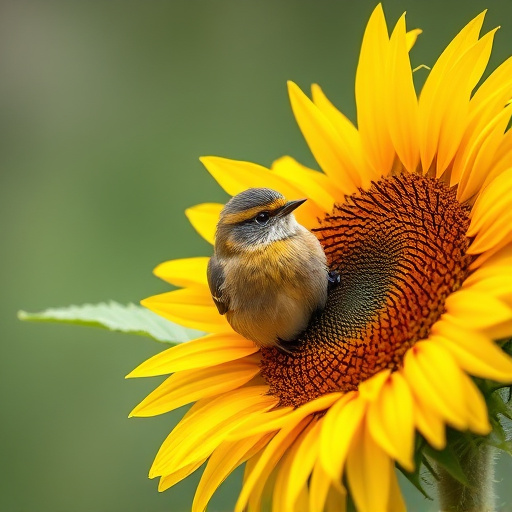 Birds feeding on sunflower hearts feeder