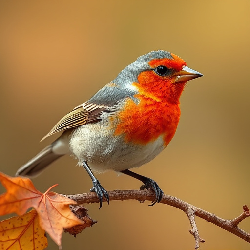 Birds gathering around seed mix