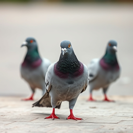 Birds pecking at restricted feeder ports