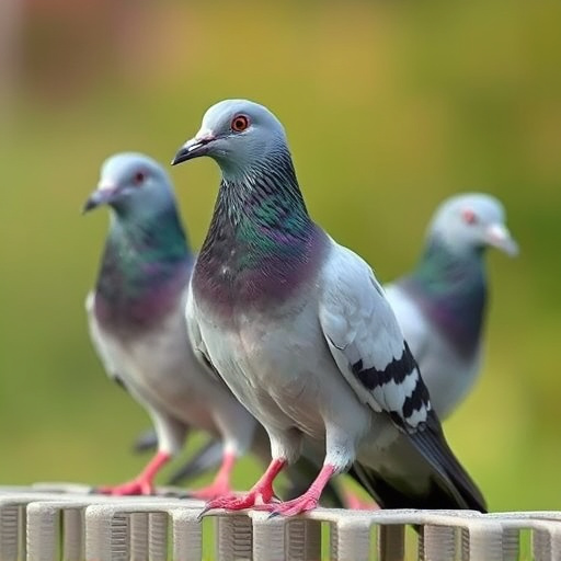 Birds pecking at restricted feeder ports