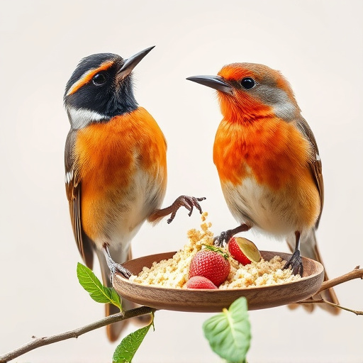 Feeding Wild Birds: Natural Foods for Happy Healthies