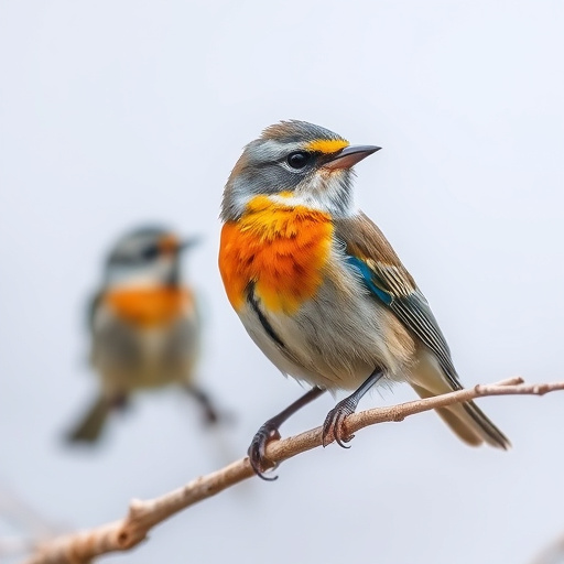 Blue tit feeding on hanging feeder