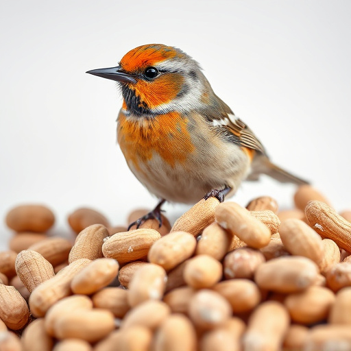 High-Energy Peanuts: Winter Birds' Best Feast