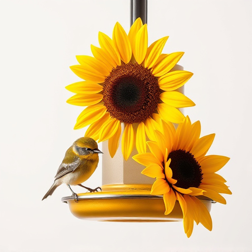 Elevate Bird Feeder Beauty with Premium Sunflower Hearts