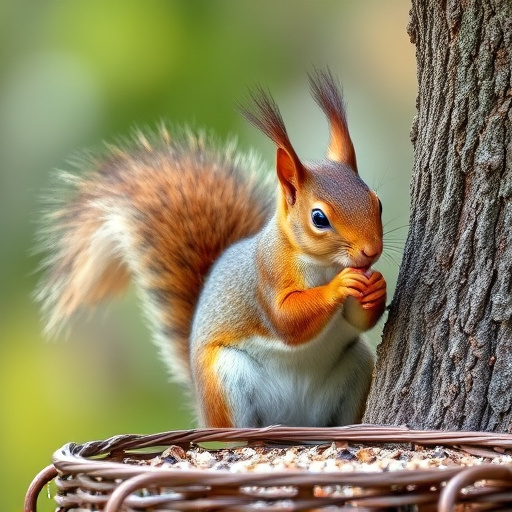 Budget-friendly squirrel-proof garden feeder