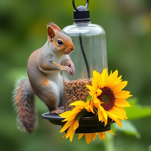 Budget-friendly squirrel-proof garden feeder