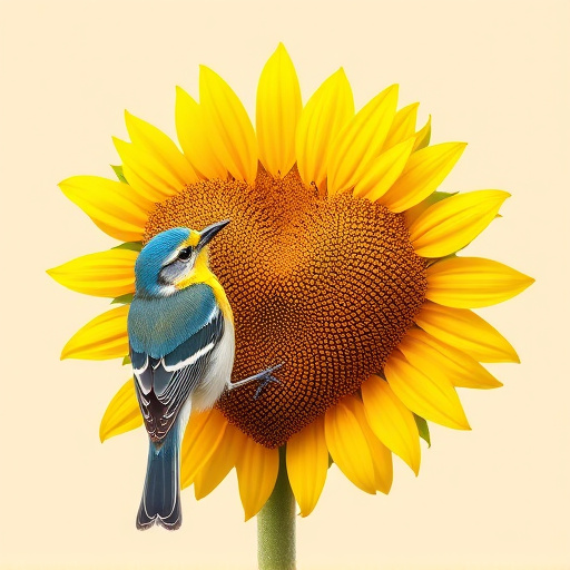 Sunflower Hearts: Eco-Friendly Feasting for Birds