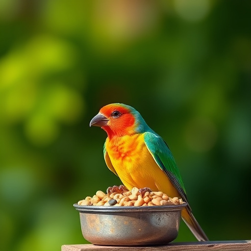 Bulk bird feed bags with price tags