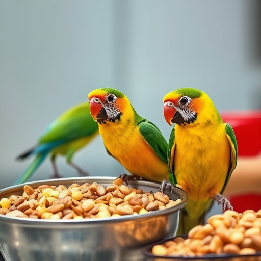 Bulk bird feed bags with price tags