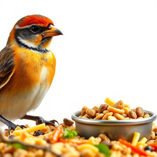 Bulk bird feed bags with price tags