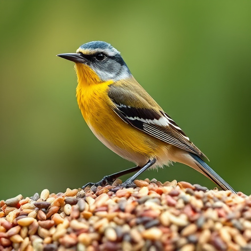 Bulk bird seed ready for feeders