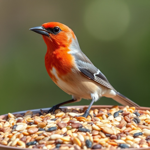 Bulk bird seed ready for feeders