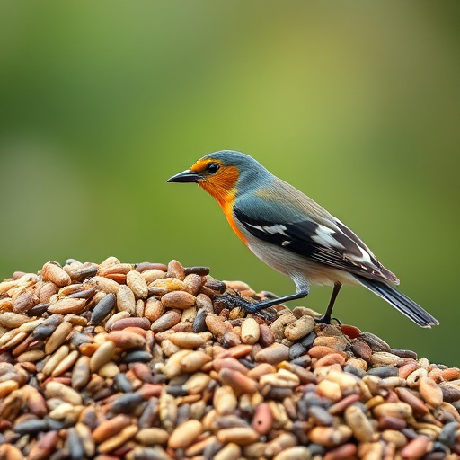 Bulk bird seed ready for feeders