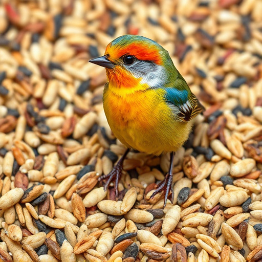 Bulk bird seed ready for feeders
