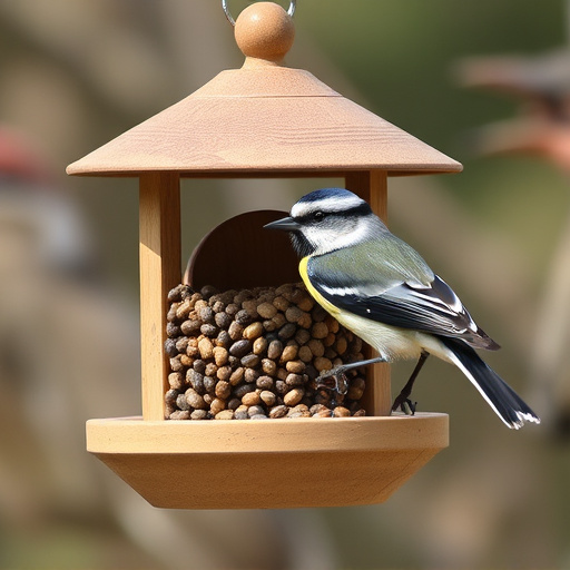 Bulk suet pellets ready for feeders