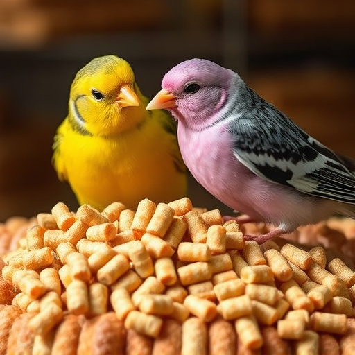 Bulk supply of suet pellets in sack