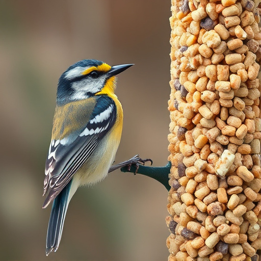 Bulk supply of suet pellets in sack