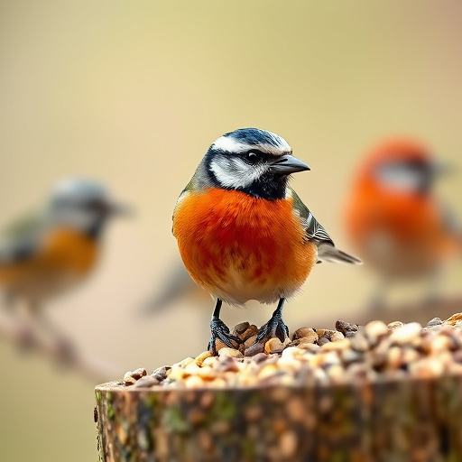 Checkout cart filled with bird