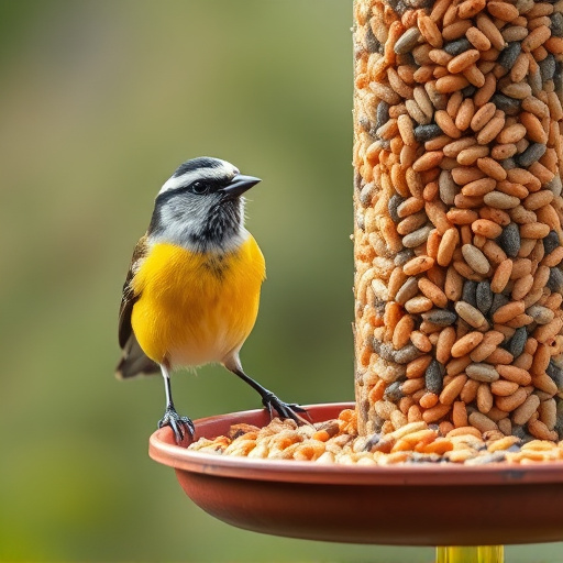 Crafting No-Mess Bird Food Mix for Feeders Efficiently