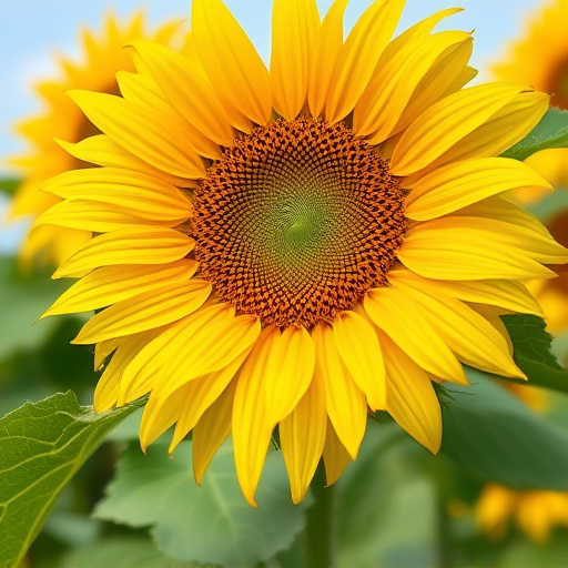 Clean sunflower hearts in metal mesh feeder