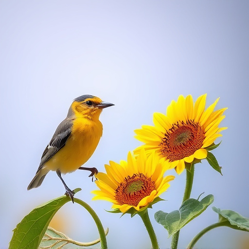 Clean sunflower hearts in metal mesh feeder