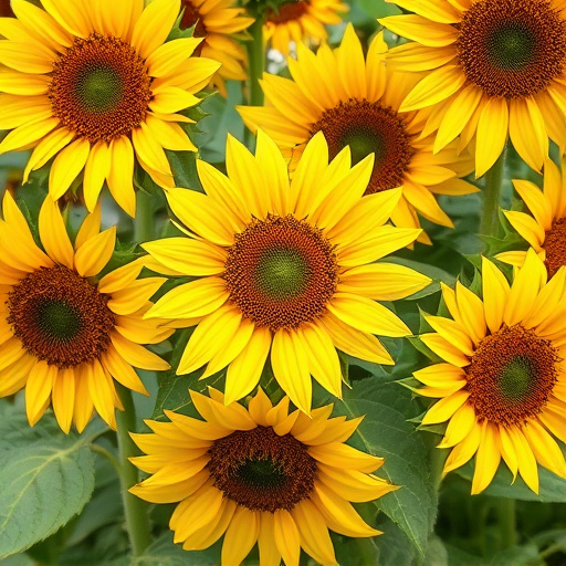 Clean sunflower hearts in metal mesh feeder