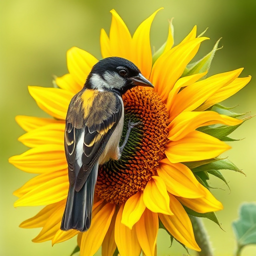 Clear bag of sunflower hearts seeds