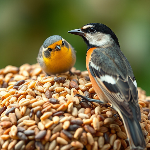 Click-and-collect bird food website banner