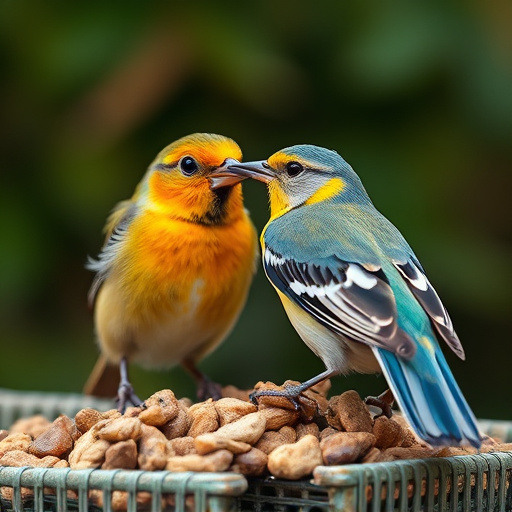 Click-and-collect bird food website banner