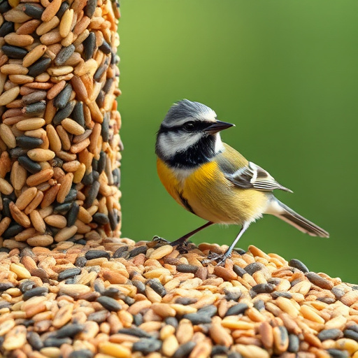 Click-and-collect bird food website banner