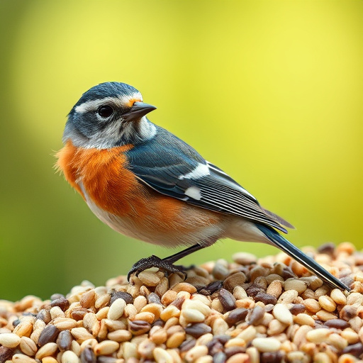 Click-and-collect bird food website banner