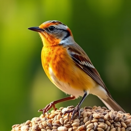 Click-and-collect bird food website banner